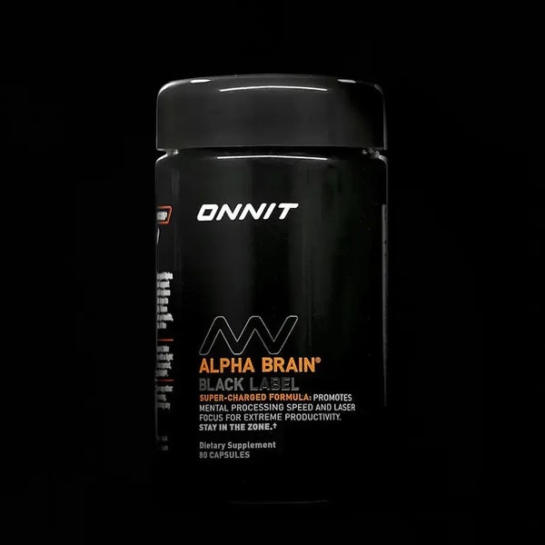 Onnit Alpha Brain Black